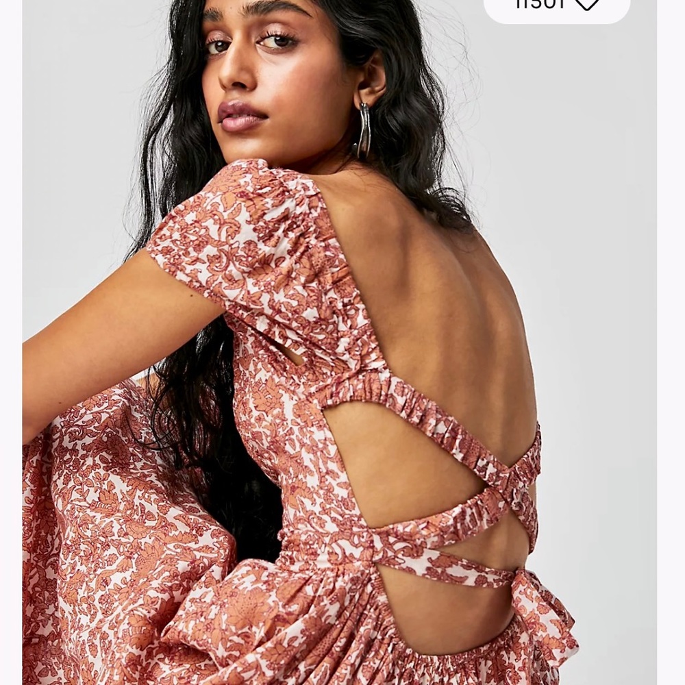 NWOT FREE PEOPLE ULTRAVIOLET DRESS XS